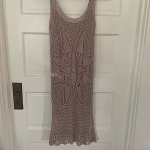 Volcom crochet dress.
